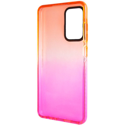 Чохол накладка Sunny Gradient Samsung A525 (A52) Помаранчевий/ Рожевий