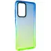 Чехол накладка Sunny Gradient Samsung A525 (A52) Синий/ Салатовый Чехол накладка Sunny Gradient Samsung A525 (A52) Синий/ Салатовый