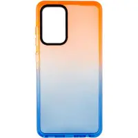 Чохол накладка Sunny Gradient Samsung A525 (A52) Помаранчевий/ Синій