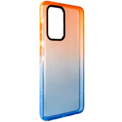 Чехол накладка Sunny Gradient Samsung A525 (A52) Оранжевый/ Синий
