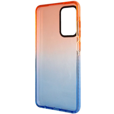 Чехол накладка Sunny Gradient Samsung A525 (A52) Оранжевый/ Синий