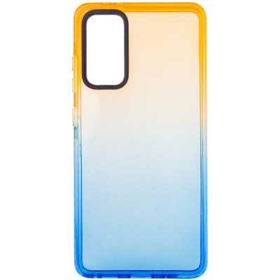 Чехол накладка Sunny Gradient Samsung G780 (S20 FE) Оранжевый/Синий