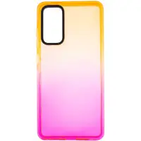 Чехол накладка Sunny Gradient Samsung G780 (S20 FE) Оранжевый/Розовый