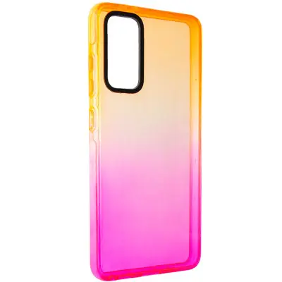 Чехол накладка Sunny Gradient Samsung G780 (S20 FE) Оранжевый/Розовый