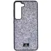 Чехол накладка Bling World Rock Samsung S23 (S911) Серебряная