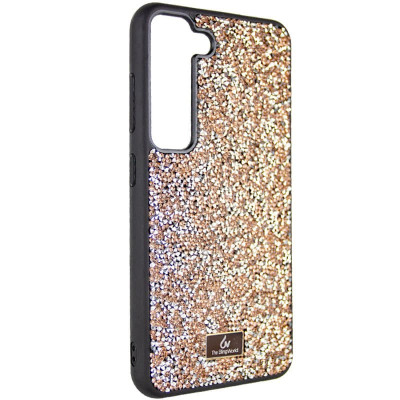 Чехол накладка Bling World Rock Samsung S23 (S911) Розовая