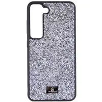 Чехол накладка Bling World Rock Samsung S23 Ultra (S918) Серебряная
