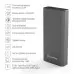 УМБ ColorWay 22,5W 20000mAh Full Серый