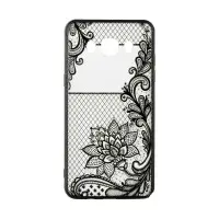 Чехол накладка Rock Tatoo Art Samsung J330 Волшебные цветы
