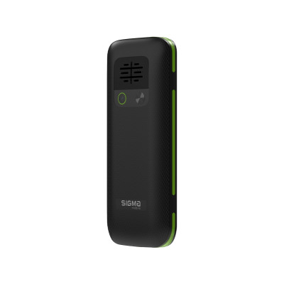 Мобільний телефон Sigma X-style 171 MINI Black/Green, зелено-чорний