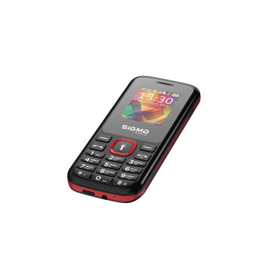 Мобільний телефон Sigma X-style 171 MINI Black/Red, червоно-чорний