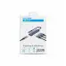 USB хаб DOCKIN MULTI 4 в 1 Type-C на 4xUSB Dark Grey, Темно-серый
