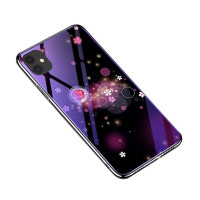 Накладка Glass Fantasy Xiaomi Mi 9 Lite Пузырьки и цветы Накладка Glass Fantasy Xiaomi Mi 9 Lite Пузырьки и цветы