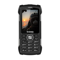 Мобільний телефон Sigma mobile X-treme PK68 Black, чорний Мобільний телефон Sigma mobile X-treme PK68 Black, чорний