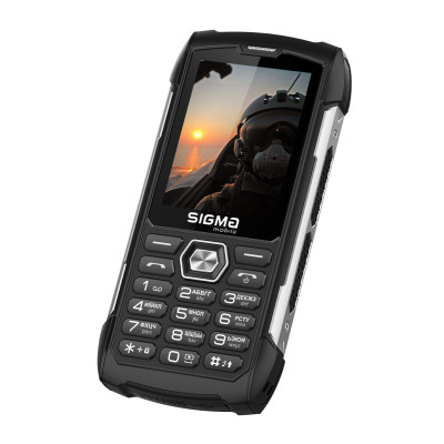 Мобільний телефон Sigma mobile X-treme PK68 Black, чорний