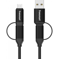Кабель Tronsmart 4in1 Type-C 1м (C4N1) Чорний Кабель Tronsmart 4in1 Type-C 1м (C4N1) Чорний