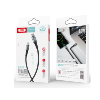 Кабель дата XO NBQ167 Type-C to Type-C PD (60W) 1м Чорний Кабель дата XO NBQ167 Type-C to Type-C PD (60W) 1м Чорний