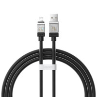 Кабель дата Baseus CoolPlay Lightning 1м Чорний Кабель дата Baseus CoolPlay Lightning 1м Чорний