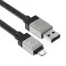 Кабель дата Baseus CoolPlay Lightning 1м Черный