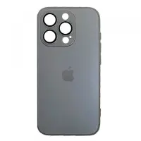 Чехол накладка Sapphire Matte iPhone 12 Серая (Titanium) MagSafe