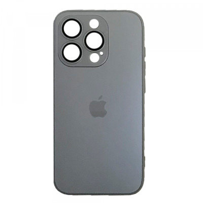 Чехол накладка Sapphire Matte iPhone 12 Серая (Titanium) MagSafe