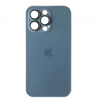 Чехол накладка Sapphire Matte iPhone 14 Pro Max Синя /Siera blue MagSafe