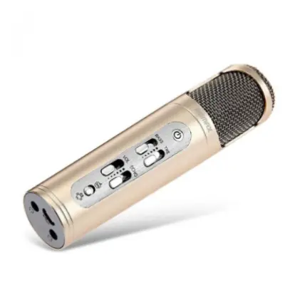 Мікрофони для телефону, караоке Remax RMK-K02 Gold, золото