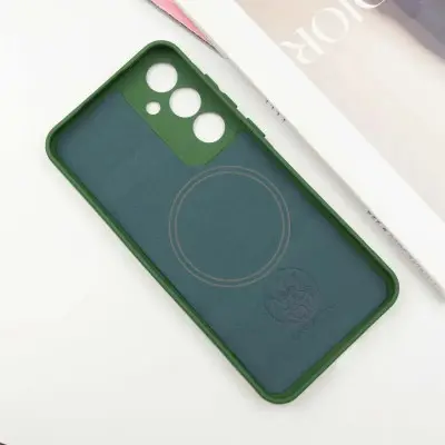 Чехол Накладка Lakshmi Full MagFit (AA) Samsung S731 S25 FE Темно зелёная