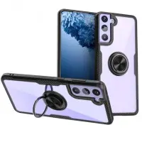 Чехол накладка Deen CrystalRing Samsung G991 (S21) Черная