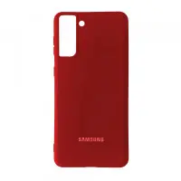 Чехол накладка HC Samsung G991 (S21) Красная