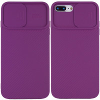 Накладка Carbon Camera Air iPhone 7+ Фиолетовая Накладка Carbon Camera Air iPhone 7+ Фиолетовая