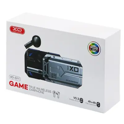Беспроводные наушники XO G11 Gaming Grey, Серые Беспроводные наушники XO G11 Gaming Grey, Серые