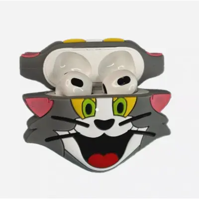 Чохол для навушників AirPods 1/2 3D Том