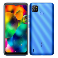 Смартфон Tecno Pop 4 (BC1s) 2/32GB Dual Sim Aqua Blue, блакитний Смартфон Tecno Pop 4 (BC1s) 2/32GB Dual Sim Aqua Blue, блакитний