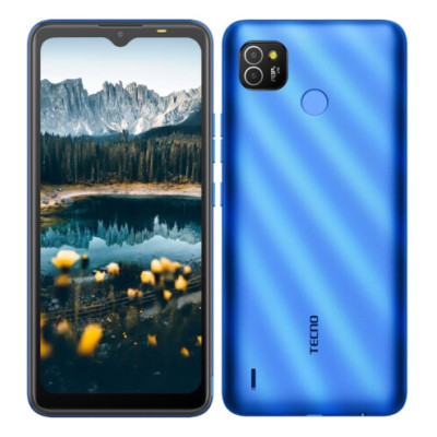 Смартфон Tecno Pop 4 (BC1s) 2/32GB Dual Sim Aqua Blue, блакитний