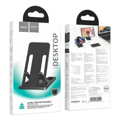 Настільний тримач Hoco HD5 Black, Чорний