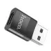 Перехідник адаптер OTG Hoco UA17 USB to Type-C Чорний Перехідник адаптер OTG Hoco UA17 USB to Type-C Чорний