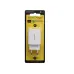 Мережевий зарядний пристрій Borofone BA21A QC 3.0 White, Білий