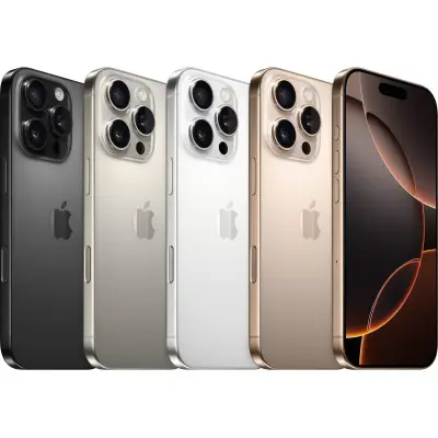 Смартфон Apple iPhone 16 Pro Max 256Gb Black Titanium, Черный (Б/У) (Идеальное состояние)