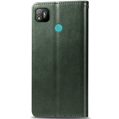 Чохол-книжка Getman Gallant TECNO POP 4 (BC2) Зелена