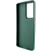 Чехол накладка Bonbon Metal MagSafe Samsung S901 (S22) Зеленая/ Army Green