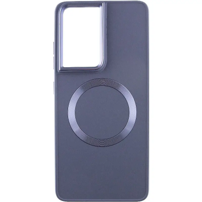 Чехол накладка Bonbon Metal MagSafe Samsung S918 (S23 Ultra) Лаванда