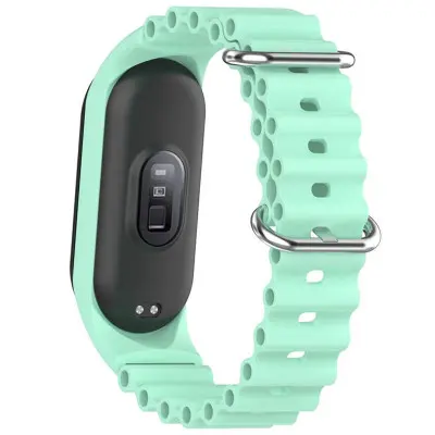 Ремінець Ocean Mi Band 3/4/5/6/7 Бірюзовий Ремінець Ocean Mi Band 3/4/5/6/7 Бірюзовий
