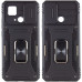 Чехол накладка Camshield Army Ring Xiaomi Redmi 10C Черная