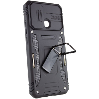Чехол накладка Camshield Army Ring Xiaomi Redmi 10C Черная