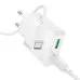Сетевое зарядное устройство Hoco C142A 1PD+1USB 20W + Type-C to Type-C White, Белый Сетевое зарядное устройство Hoco C142A 1PD+1USB 20W + Type-C to Type-C White, Белый