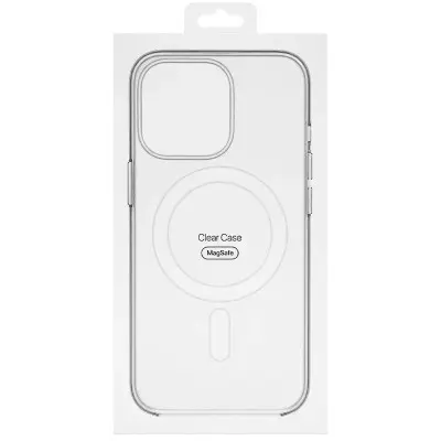Чехол накладка Clear MagSafe (AAA) iPhone 16 Прозрачная