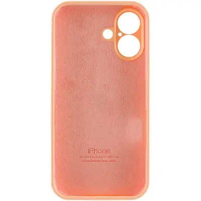Чехол Накладка HC iPhone 16 Оранжевая/ Cantaloupe Full