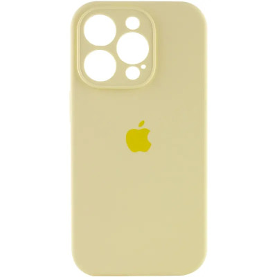 Чехол накладка HC iPhone 16 Pro Желтая Mellow Yellow Full