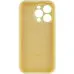 Чохол накладка HC iPhone 16 Pro Жовта (51) Mellow Yellow Full